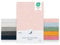 Laleni 2er Set Frottee Spannbettlaken 40x90cm - Oeko-TEX Zertifiziertes Bettlaken- Faltenfreie Spannbetttücher für Kinderbett - Babybett und Moses Körbchen Rosa
