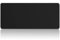 ProElife Ausziehbares Mauspad Gaming 700 x 300 mm großes Stoff-Mauspad mit Rutschfester Gummi-Basis und Overlock-Stichkante für Home Office Gaming Laptop Computer Maus Schreibtischzubehör XL, schwarz