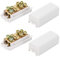 Morsettiere 2 Pezzi Splitter Principale Ad Alta Potenza T-Shape 1-in-2-out Cablaggio Morsettiera Morsettiere a Giunzione Rapida Cavo di Collegamento ZK ‑ 1310 1000 V 80 A con Guscio Isolante