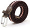 AnJuHoPa Kinder Gürtel Elastik- gürtel stretch Gürtel für Jungen Mädchen,Mehrfarbiger stoffgürtel Damen 2,5 cm breite 80 cm länge mit Metallschnalle (Violett Rosa, Länge 80cm)