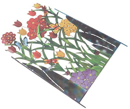 Clôture De Fer Clôture De Jardin Décorative Côté Métal Panneaux De Piquetage Clôtures De Terrasse Clôture De Pelouse Bricolage Barrière De Jardin Faire L'ourlet Fer Forgé Rambarde