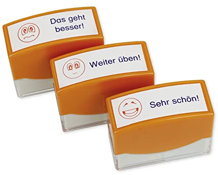 TimeTEX Siebdruck-Stempel Perpetuum, 2-farbig, Set 3-tlg.
