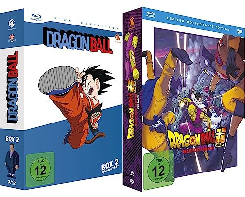 Dragonball - TV-Serie - Vol.2 - [Blu-ray] & Dragon Ball Super: Super Hero - The Movie - [Blu-ray & DVD] Collector's Edition