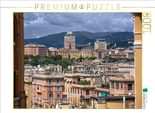 CALVENDO Puzzle EIN Motiv aus dem Kalender Die Zeitlose Schönheit von Genua | 1000 Teile Lege-Größe 64 x 48 cm Foto-Puzzle für glückliche Stunden