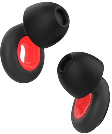 GUOYOU Tappi Orecchie Dormire Tappi per Orecchie Antirumore Protezione Acustica Antirumore in Morbido Silicone Riutilizzabile Lavabili 8 Inserti Auricolari XS/S/M/L, per Dormire Studia Lavoro