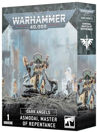 Warhammer Games Workshop 40,000 - Dark Angels: Asmodai Master of Repentance, Black