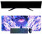 Uchiha Sasuke XXL-Mauspad, multifunktional, Gaming Anime, 800 x 300 mm, Mauspad, Gaming-Tastatur, wasserdicht und 3 mm, rutschfeste Gummibasis, strukturierte Oberfläche