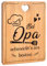 Apjielop Opa Geschenk, Vatertagsgeschenk für Opa - Graviertes Bambus Schneidebrett, Opa Geschenk Geburtstag, Bester Opa Geschenk von Enkel/Enkelin