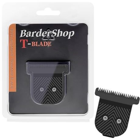 Edelstahl-T-Klinge kompatibel mit MANSCAPED The Beard Hedger, für präzises Schneiden von Gesichtshaaren