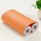 VisitRyl Tapetenbordüre Selbstklebend Orange matt 10cm X 500cm – Einfache Montage für Wände