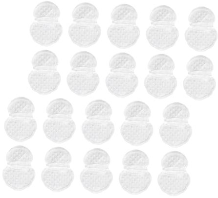 BATHVEVE 20 Blatt Antitranspirant-pad Achselpolster Achselmatte Aufkleber Saft Weiß