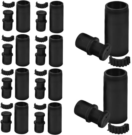 Anneome 10 Sets Mop Stick Locking Connector to Telescopic Pole Fastener with Eccentric Shaft for Mops and Brooms Smooth Rotation Secure Locking Mechanism Compatibility for Stable Cleaning