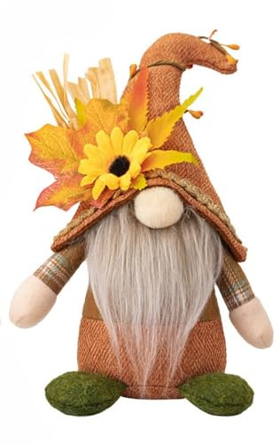 Générique Herbstdeko aus Gnome, Thanksgiving Herbst, Dekoration aus Plüsch, Herbstblatt, Dekoration für Haus, Wohnzimmer, Party