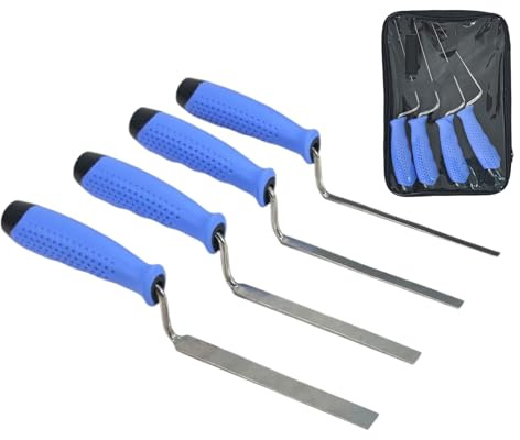 Cazzuola Cementizia - 4 Pezzi Cazzuola di Giunzione Cemento Antiscivolo A Mano | Ergonomico Stuccatura Riparazione Parete Piastrelle Sigillatura Massoni