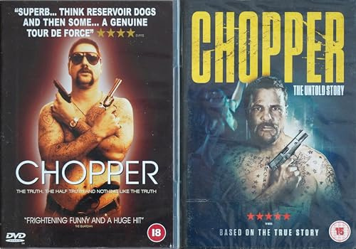 CHOPPER 1-2 COMPLETE COLLECTION / 1. CHOPPER / 2. CHOPPER 2 - THE UNTOLD STORY = ULTIMATE 2x DVD UK SET