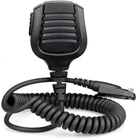 Retevis RT48 Shoulder Speaker Mic, IP54 Waterproof Microphone Compatible with Ailunce HD1 Retevis RT47 RT82 RT83 RT87 RT29 RB23 RT47V RB46 TYT2017 Walkie Talkies (1 Pack)