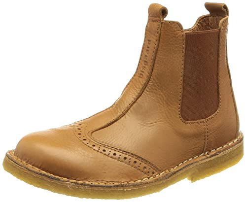 Bisgaard Nori, Stivali Chelsea Unisex-Bambini, Marrone (Cognac 500), 25 EU