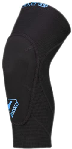 Seven Unisex – Erwachsene Ellenbogenschützer Sam Hill Lite Ellenbogenpolster, schwarz blau, L