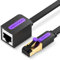 VENTION Cable de Extensión Ethernet CAT 7, 10 Gbps LAN Alargador Cable de Red, RJ45 Macho a Hembra Alargador Ethernet, para PC, Módem, Router, Compatible con Cat 5/5e/6/6a (2m)