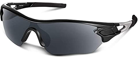BEACOOL Lunettes de Soleil de Sports Polarisée pour Hommes Femmes Jeunes Baseball Cyclisme Course Pêche Golf Moto UV400 Lunettes