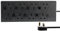 Pro Elec PEL00046 8 Way Individually Switched Extension Lead, Black, 3m