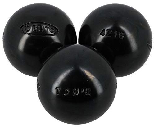 Obut - Ton.r Tendre 72 mm – Boccia-Kugeln – Schwarz – Größe 670 g