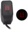 Pulsante di Controllo Dell'interruttore del Manubrio del Motociclo da 22 Mm Interruttore del Faro della Bicicletta Pulsante Clacson Moto Universale Impermeabile per Faro(rosso)