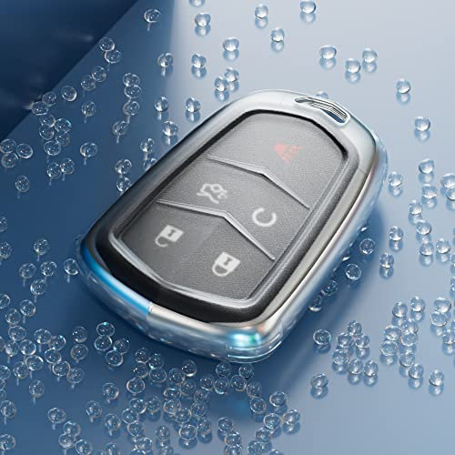 OATSBASF Autoschlüssel Hülle VW, VW Golf Schlüsselbox, Schlüsselhülle Cover für vw Polo Passat Skoda Seat 3-Tasten (Y-Braun)