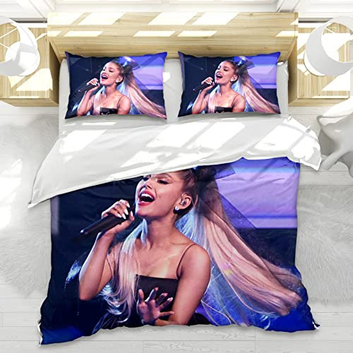 Doiicoon Ariana Bettbezug Bettwäsche Set,100% Mikrofaser, Mikrofaser Weiche Mit Reißverschluss Bettbezug Und Kissenbezüge Für Teens Adult (7,135x200cm)