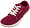 HOBIBEAR Hommes Femmes Chaussures Pieds Nus Barefoot Minimalistes Marche Légère Sneakers(Vin Rouge, EU 38)