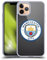 Head Case Designs Offizielle Manchester City Man City FC Schwarz Mosaik vollfarbige Abzeichen Pixels Softgelhülle Kompatibel Mit Apple iPhone 11 Pro Und Kompatibel Mit Magsafe Zubehör