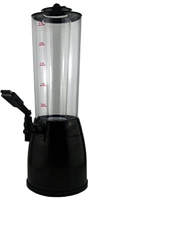 Getränketurm Bierspender mit Eiszapfen 2,5 l Bierfass Schnaps trinken Weinausgießer Getränkespender gießen Bier Mini Bar Home Tools Bierspender