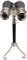 Binocular London 1915 On Tripod Stand Chrome Nickel Finish Vintage Gifts Ideas Home & Office Decor