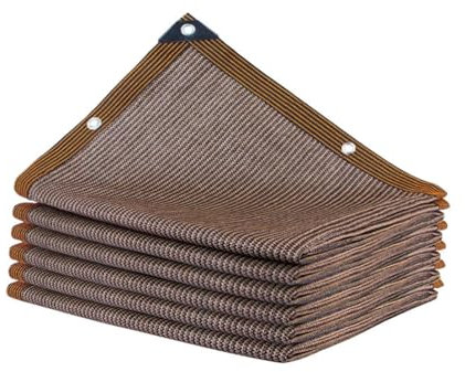 XYXHEII Telo Ombreggiante per Serra 6x10m, Rete Ombreggiante con Occhielli, Rete Ombreggiata da Giardino, 70~90% Panno Ombreggiante, Resistente Ai Raggi UV, Facile da Installare