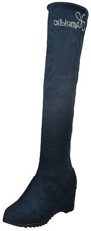 Hunter Stivali Donna Estivi Traforati Bianchi - Anfibi Uomo - Stivaletti Neri Bassi - Scarpe Alti Sopra Il Ginocchio Senza Tacco
