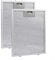 The Solution To Kitchen Grease Reliable 2PCS Cooker Hood Filter Pack