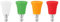 Tiardey 4pcs High Pressure Washer Nozzle Protectors Stainless Steel Washer Nozzle Tip Set Comes With Rubber Protective Caps With 1/4 Quick Connect Hole Diameter 1.4mm