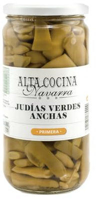 ALTA COCINA Flache grüne Bohnen, Glas 360 g, 2er-Pack