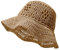YAMEE Chapeau de Plage Femme Élégant,Chapeau de Soleil Paille Pliable,Respirant pour Jardin,Voyage