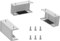 ULIJTH Adjustable Laptop Stand For Desk Space Saving Under Desk Notebook Holder Mount For Keyboards And Routers