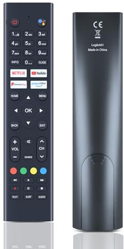 CLVIZCXOM New Remote Control Replacement Fit for Logik L32AHE19 L43AFE20 TV Remote Control
