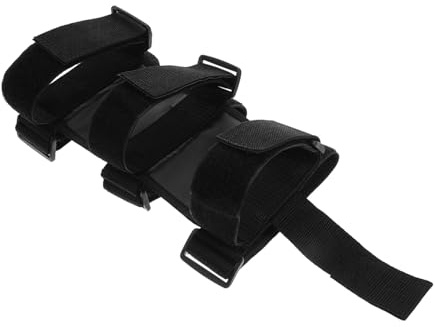 Toddmomy Sangle de Fixation Extincteur Voiture Portable Support Montage Stable et Sécurisé Installation Facile Design Élégant Noir avec Base Kit de Maintien Extincteur Auto