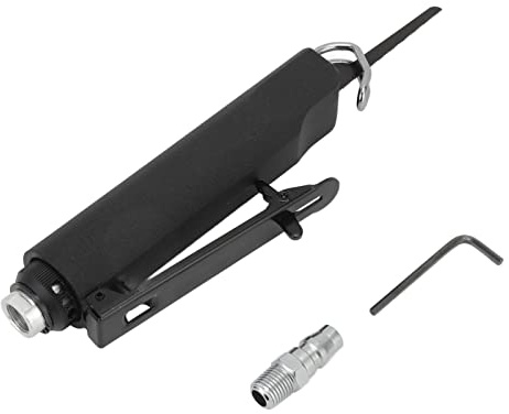 KP - 753 Pneumatic Saw File, Industrial Air Cutting Tool, Multifunctional Reciprocating Pneumatic Saw with High Speed 9000rpm, Aluminum Alloy and Stainless Steel Construction for M (Japanese