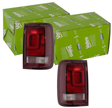 2X Valeo Rückleuchten Heckleuchten Satz links+rechts | 047392 + 047391 Kompatibel mit Amarok (2HA, 2HB, S1B, S6B, S7A, S7B, Agd)