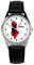 KIESENBERG Armbanduhr Albanien Geschenk Artikel Idee Fan Damen Herren Unisex Analog Quartz Lederarmband Uhr 36mm Durchmesser B-1108