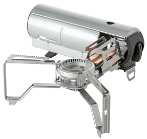 Snow Peak 's Home & Camp Burner, Silber, GS-600SL-US, designed in Japan, lebenslange Produktgarantie, leicht und kompakt für Camping, stabiler Kochboden, Einheitsgröße