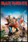 1art1 Iron Maiden Poster Plakat | Bild und Kunststoff-Rahmen - Eddie The Trooper (91 x 61cm)