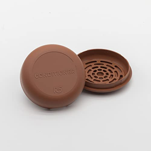R5 Porta Balsamo solido - in Plastica 100% Riciclata, riciclabile - Porta sapone - Made in Italy