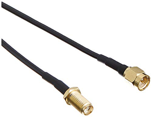 Delock Antennenkabel SMA Stecker zu SMA Buchse LMR/CFD100 2 m Low Loss