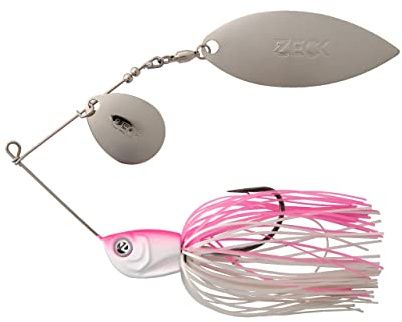ZECK Spinnerbait - Spinnköder | 15g | Pink Whitey
